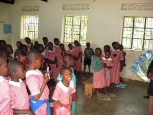 Schoolchildren in Bwindi, Uganda